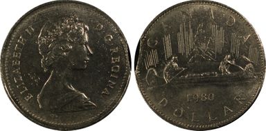 1980 $1 Voyageur MS64