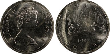 1981 $1 Voyageur MS64