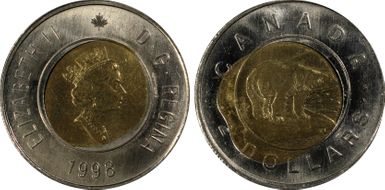 1998 $2 MS66