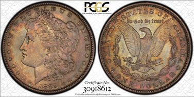 1889 $1 MS64