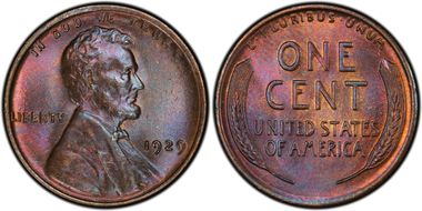 1929 1C MS64+ BN