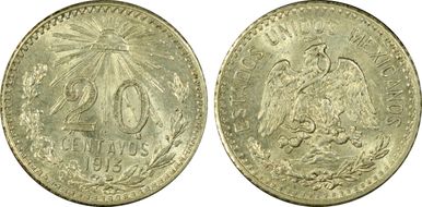 1913-M 20C MS63