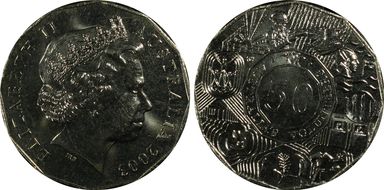 2003 50C Volunteers Cu-Ni MS67