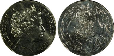 2004 50C Large Head MS66