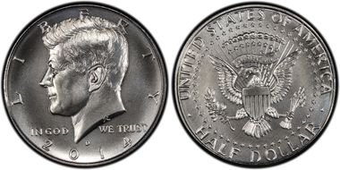 2014-D 50C Silver, 50th Anniversary Set MS69