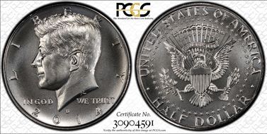 2014-D 50C Silver, 50th Anniversary Set MS69