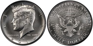 2014-D 50C Silver, 50th Anniversary Set MS69