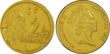 1988 $2 XF40