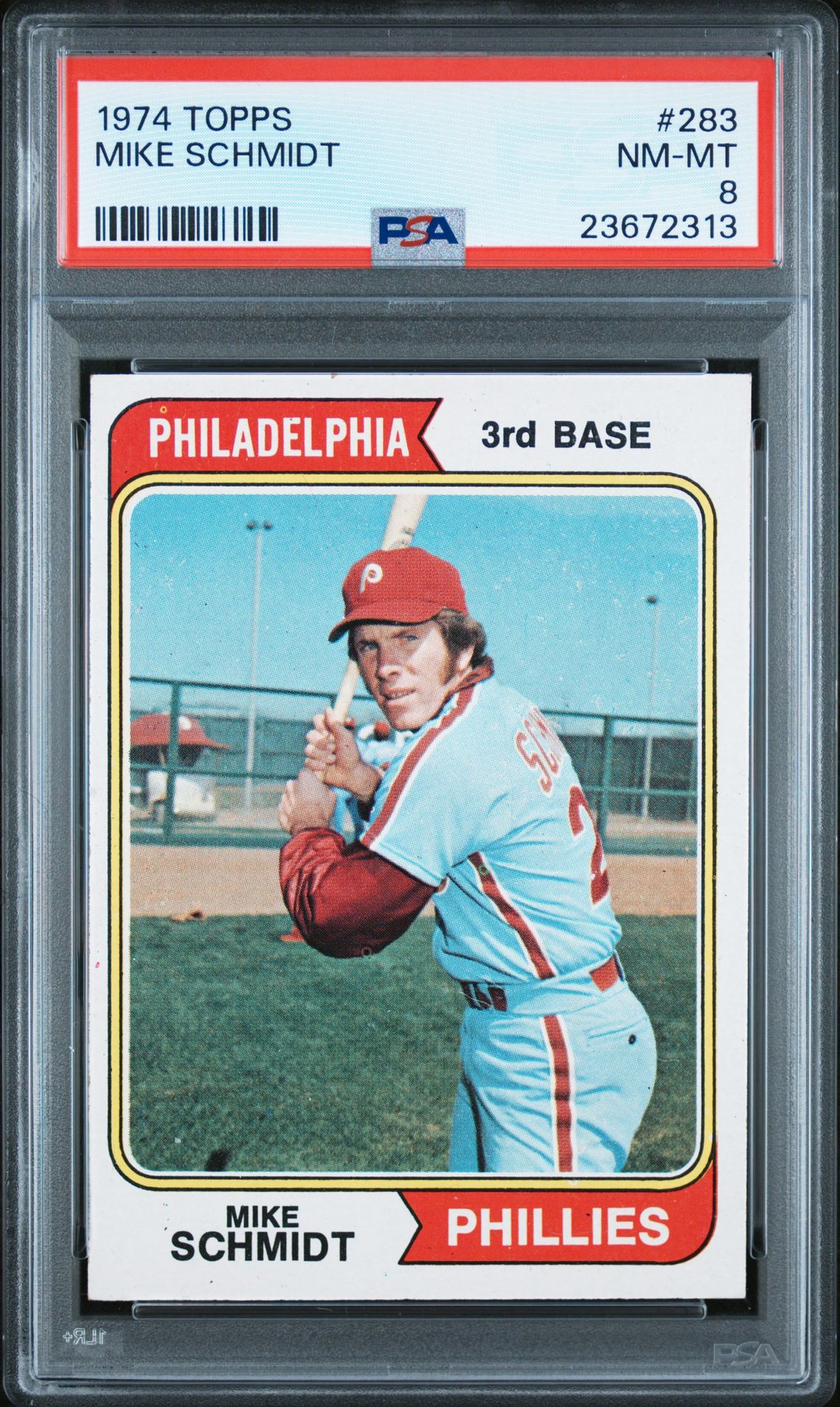 1974 Topps TOPPS #283 Mike Schmidt front