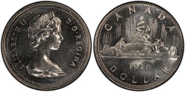 1978 $1 Voyageur MS64