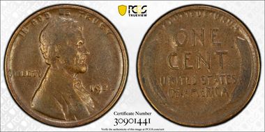 1922-D 1C Weak D XF45BN