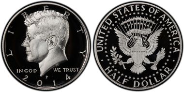2014-P 50C Silver 50th Anniversary Set PR69DCAM