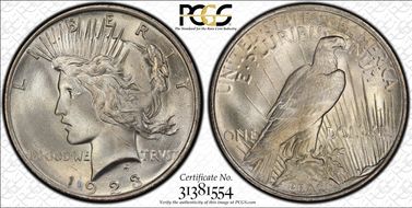 1923 $1 MS67