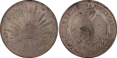 1838-Zs OM 8 R Zs18 AU58