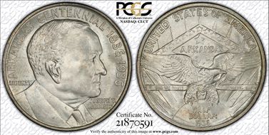 1936 50C Robinson MS65