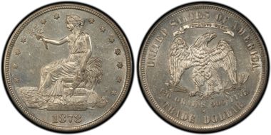 1878-S T$1 Trade MS63