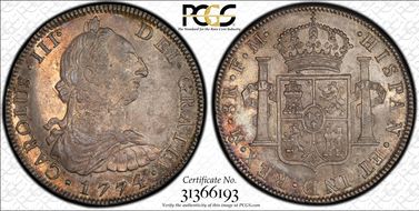 1774-Mo FM 8 R Calico-1108 MS63+