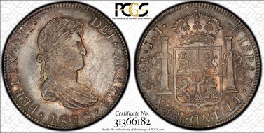 1818-Mo JJ 8 R Calico-1333 Yon-M8-118 MS63