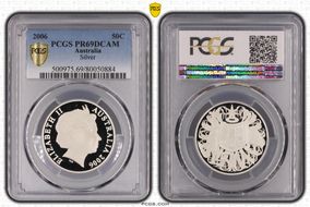 2006 50C KM-821  Ag PR69DCAM