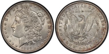 1886-O $1 MS61