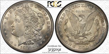 1921-S $1 MS64