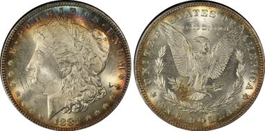 1881 $1 MS64