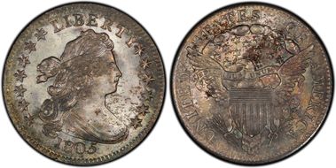 1805 10C 4 Berries MS66+