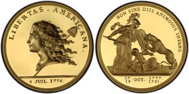 (2000) AV Medal Libertas Americana Restrike PR69DCAM