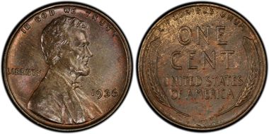 1936 1C DDO, FS-101 MS62BN