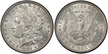 1894 $1 AU58