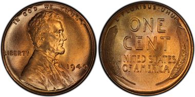 1940 1C MS66+ RD