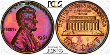 1961 1C PR67RB