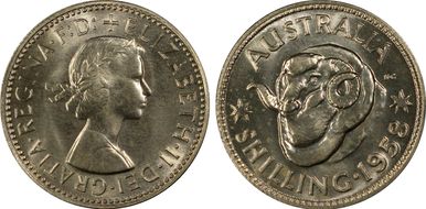 1958(m) Shil PR66