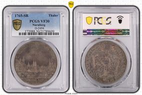 1765-SR Thaler D-2494 VF30