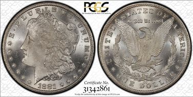1881-CC $1 MS66