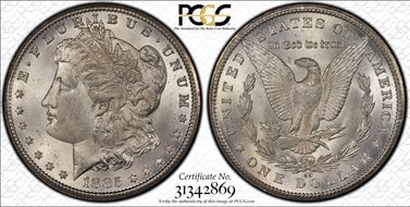 1885-CC $1 MS66