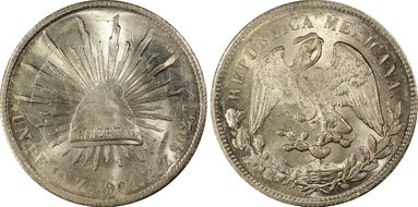 1901-Zs FZ Peso KM-409.3 MS63