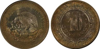 1946-M 10C KM-432 MS66