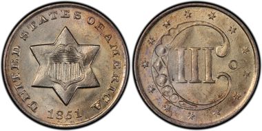 1851-O 3CS MS64