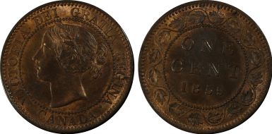 1859 1C Narrow 9 MS63RB