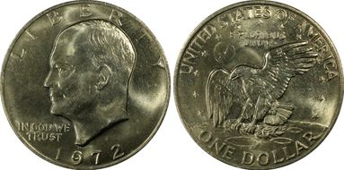 1972 $1 Type 2 MS65