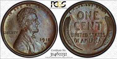 1915-S 1C MS64BN