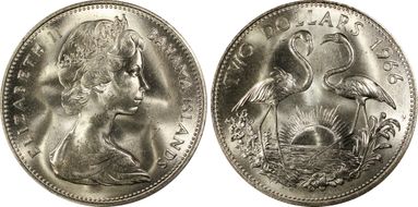 1966 $2 KM-9  Ag MS65