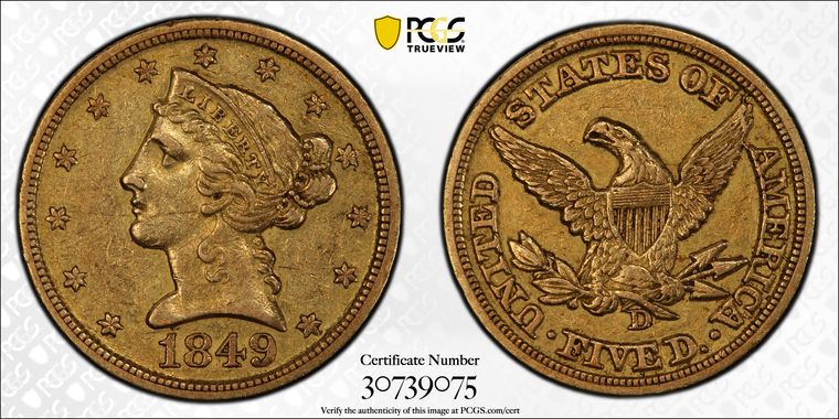 Cert 30739075 - Coin Image