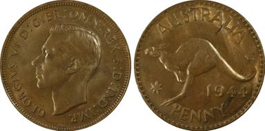 1944 Y. (p) 1D MS64BN