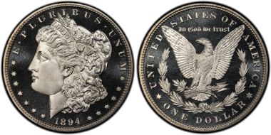 1894 $1 PR68CAM