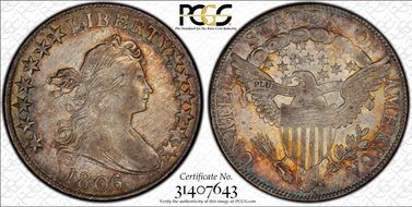 1806/5 50C O-103 AU58