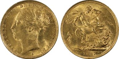 1887-S Sov S-3858E St. George MS63