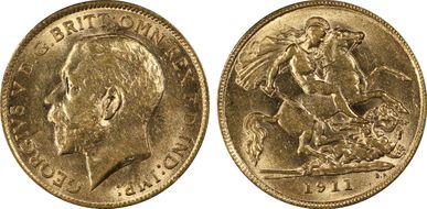 1911 1/2 Sov S-4006 MS62