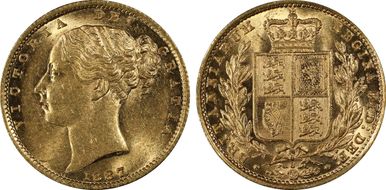 1887-S Sov S-3855B Shield MS61